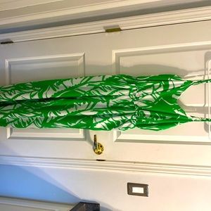 Green and White Lily Pulitzer Jumpsuit